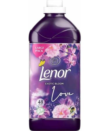 Lenor Fabric Conditioner Exotic Bloom Scent Large Pack 48 Washes 1.68L + Lenor Fabric Conditioner Ruby Jasmine Scent Large Pack 48 Washes 1.68L + Our Gift for You: Organza Bag Size 9x7x0.1cm - Buy Online on GoSupps.com
