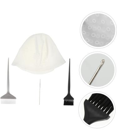 Gatuida 4pi ces Bonnets Pratiques pour Coloration Capillaire avec Crochet et Produits de Teinture - Buy Online on GoSupps.com