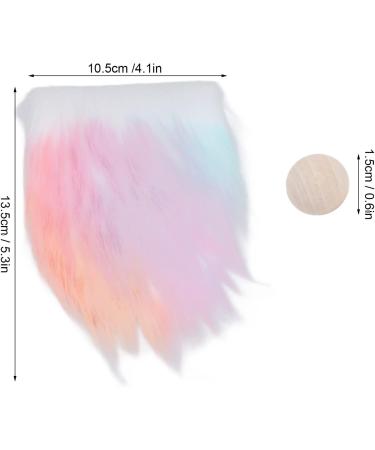 Buy Miokycl Wichtel: Colorful & Cute DIY Decorative Fluffy Dwarf with Washable Kunstfell Beard for Christmas - Buy Online on GoSupps.com