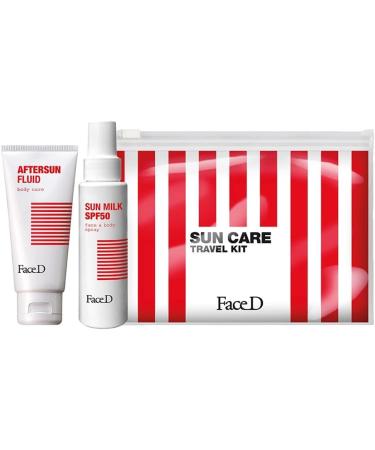 FaceD Face D - Sun Care Travel Face and Body Kit - 100ml and 75ml