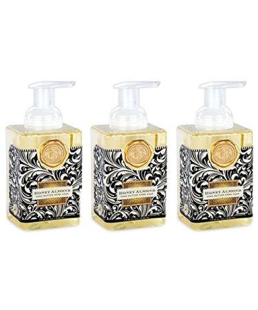 Michel Design Works Foaming Hand Soap, 17.8-Ounce, Honey Almond - 3-PACK Honey Almond 17.8 Fl Oz (Pack of 3)