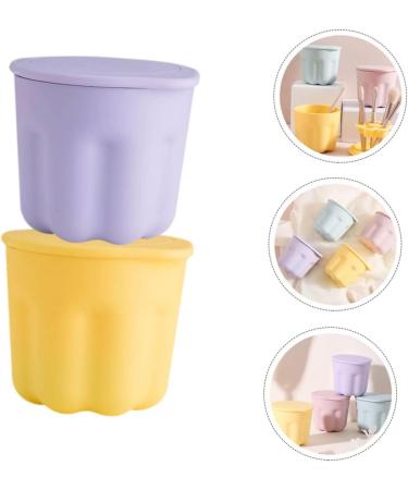 FOMIYES 4 Sets PP Washing Bowl & Beauty Brush Cleaner Kit - Makeup Cleaning Tools & Scrubber Mat for Flawless Brushes - Buy Online on GoSupps.com