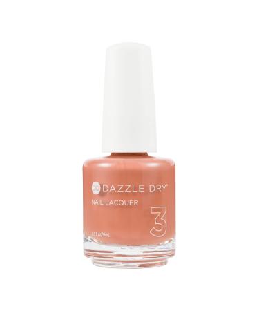 Dazzle Dry Nail Lacquer (Step 3) - Dream Come True - A terracotta mauve. Full coverage cream. (0.5 fl oz) - Buy Online on GoSupps.com