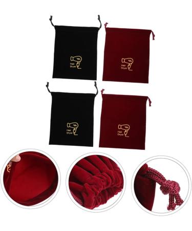 BIUDECO 4pcs Storage Bag Blow Dryer Bag Hair Dryer Organizer Bag Hair Dryer Organizers Hair Dryer Bag Fabric - Buy Online on GoSupps.com