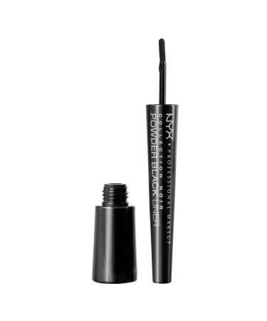 NYX PROFESSIONAL MAKEUP Collection Noir Powder Eye Liner  Black  0.05 Ounce