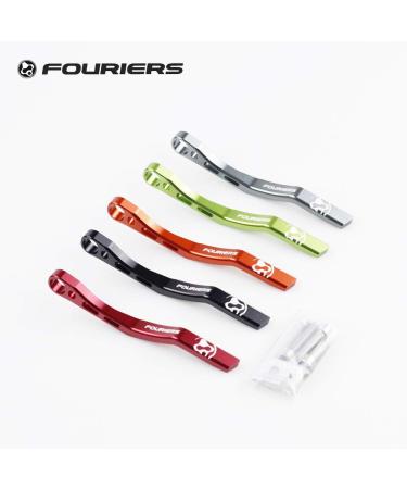 Fouriers Alloy Chain Catcher for Road Bike Racing - Black | Choose from Circle or Oval Ring, available in 39t, 53t, 34t, 50t - Buy Online on GoSupps.com