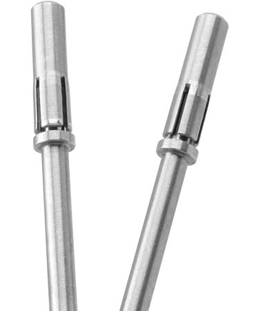Bestgle Nail Cutter Bits Nail Cutter Mandrel Mini Nail Cutter Attachments 2 Pieces Drilling Mandrel 3.1 mm Nail Pin Bit Manicure Tool Accessories Nail Pin Bit for Sanding Belt Silver - Buy Online on GoSupps.com