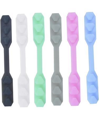 Oatipho Adjustable Mask Clip Holder - 6 Pack Buckle Grips for Face Masks | Anti-Strangulation Accessories & Mask Earring Hook - Buy Online on GoSupps.com