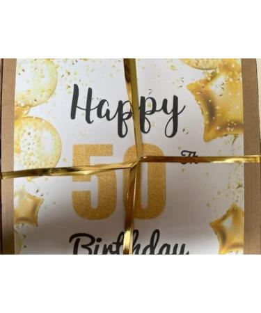 Cadburys Happy 50th Birthday Chocolate Gift Cadbury s Birthday Chocolates Sweet Box Birthday Great Treat Box - 8 Full Size Bars Chocolates Chocolate 8 Piece Set - Buy Online on GoSupps.com