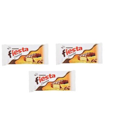 Ferrero Fiesta Pack of 3 Chocolate Tartlets Chocolate Chocolate 10 x 36 g