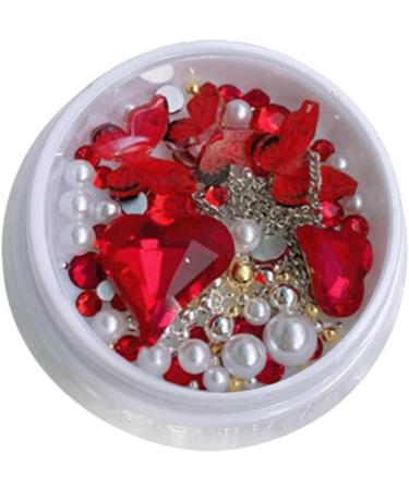 TQUXNGA 1 Box Nails -Jewelry Butterfly -Ties Decorations Manicure Accessory Kit 3D Nail Charms Ornament Accessories - Buy Online on GoSupps.com
