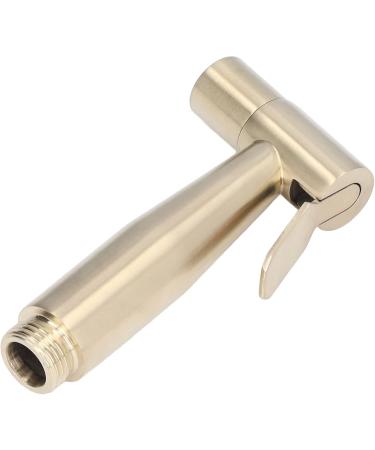 Hand Bidet Set - Stainless Steel Bidet Sprayer with Adjustable Water Pressure | Portable Space-Saving Design | Easy Installation - Gold Finish - Buy Online on GoSupps.com