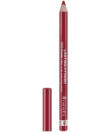 Rimmel London Lasting Finish 1000 Kisses Stay On Lip Contouring Pencil 021 Red Dynamite .04 oz (1.2 g) - Buy Online on GoSupps.com