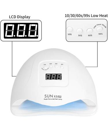 YOYEWA 150W UV Nail Lamp - Professional Quick-Drying Nail Dryer for Gel Polish - 4 Timers, Automatic Sensor - Ideal for Home and Salon Use - Buy Online on GoSupps.com