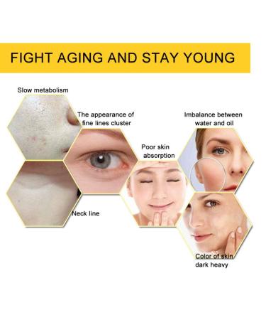 Vitamin C Serum for Face & Eyes Anti-Aging Brightening Dark Spot Remover & Moisturizer with Hyaluronic Acid | 30 ML - Buy Online on GoSupps.com
