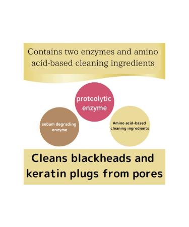 Suisai Japanese Enzyme Cleansing Powder Gold 0.4g - 32 Pack with Oil Blotting Papers - Buy Online on GoSupps.com