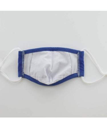 Small Child Fitted Cotton Face Mask with Filter Pocket - Reusable 3 Layer Washable Fabric Mask - Adjustable Ear Loops & Nose Bridge - Variety Packs Available - Buy Online on GoSupps.com