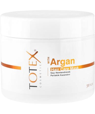 Totex Masque Capillaire Nourrissant l'Huile d'Argan 200ml | Hydratation Intense Brillance et R paration Profonde | Contr le des Frisottis Renforce et D m le Pour Tous Types de Cheveux
