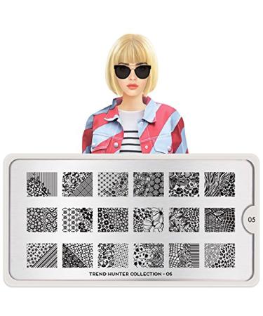 MoYou-London Stencil Trend Hunter Collection 05
