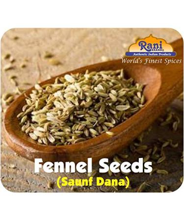 Rani Fennel Seeds (Saunf Sabut) Whole Spice 3.5oz - Indian Origin, Gluten Friendly, NON-GMO, Vegan - 3.5 Ounce Bag - Buy Online on GoSupps.com