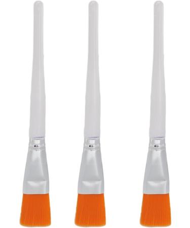 ANGGREK Fiber Hair Soft Silicone Facial Mud Mask Applicator Brush with Durable Handle Waterproof Design - Buy Online on GoSupps.com