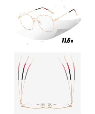 Dauco Blue Light Filter Glasses - Rectangular Anti-Blue Light Computer & Gaming Glasses - Stylish Blue Light Blocking Eyewear - Buy Online on GoSupps.com