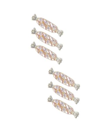 FRCOLOR Bridal Hair Pin Rhinestone Hair Clips