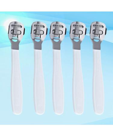 Exceart Metal Spatula Set - 5-Piece Pedicure Tools for Smooth Feet | Heel Scraper Corn Cutter & Razor for Hard Skin - Buy Online on GoSupps.com