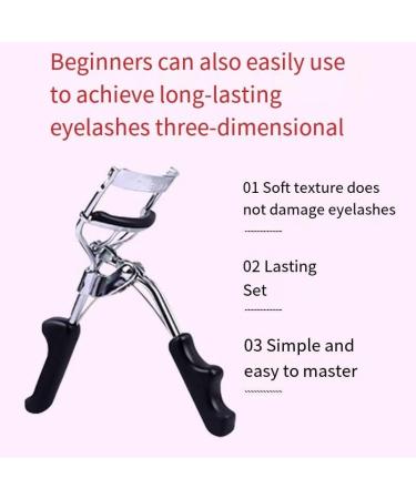Eyelash Curler for Women Long-Lasting Shaping Portable Local Clip for Makeup Artists Beginners and Beginners (Size : Black) - Buy Online on GoSupps.com
