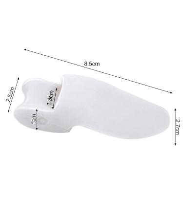 Soft Gel Toe Spreaders for Hallux Valgus Relief | 10 Pairs - Heel-Friendly Latex-Free Anti-Allergen Uniform Size - Comfortable Toe Alignment - Buy Online on GoSupps.com