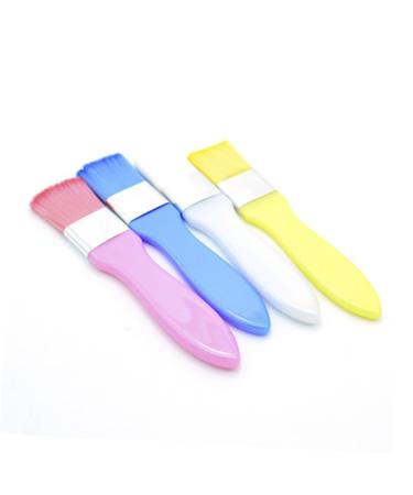 Set of 4 Brush for Brush Makeup Applicator for Face Brush Applicator Makeup Gadgets Skin Care Tool Moisturising Brush Tool Multicoloured Lotion