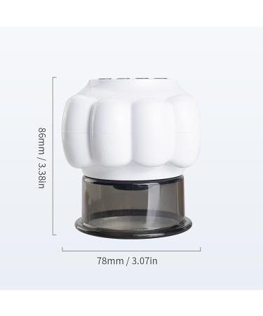 Buy KSGSFSA Electromagnetic Cupping Therapy Device - Intelligent Red Light GUA-SHA Massage for Sore Muscle Relief | Portable & Rechargeable - Buy Online on GoSupps.com