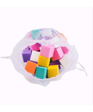 1 Bag Mini Colorful Nail Files Square Nail Buffers DIY Nail Art Salon Tool for Girls Women - Buy Online on GoSupps.com