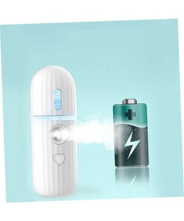 Healeved 2pcs Moisturizing Sprayer USB Face Handy Sprayer Facial Humidifier Handheld Skin Steamer Abs - Buy Online on GoSupps.com