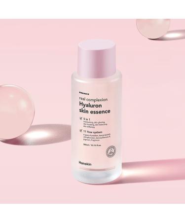 Hanskin Real Complexion Hyaluronic Skin Essence - Moisturizing Hyaluronic Acid for Glowing, Soft Skin - 10.14 fl. oz - Buy Online on GoSupps.com