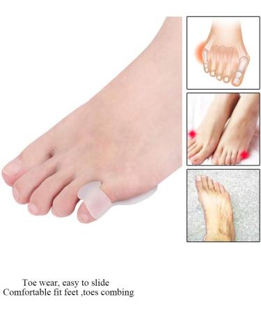Pinky Toe Cushion Splint & Separators for Men and Women - Prevent Blisters & Corns, Pain Relief - Buy Online on GoSupps.com