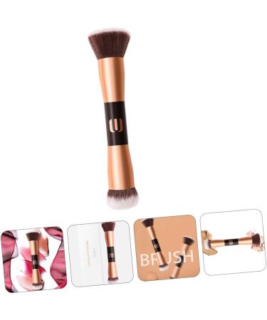 Beavorty 1Pc Double-ended makeup brush Beauty dual ended brush for makeup small blush brush liquid foundation brush Professional Makeup Brush highlight artificial fiber Kira travel - Buy Online on GoSupps.com