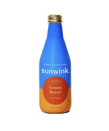 Sunwink, Tonic Sparkling Turmeric Cleanse, 12 Ounce