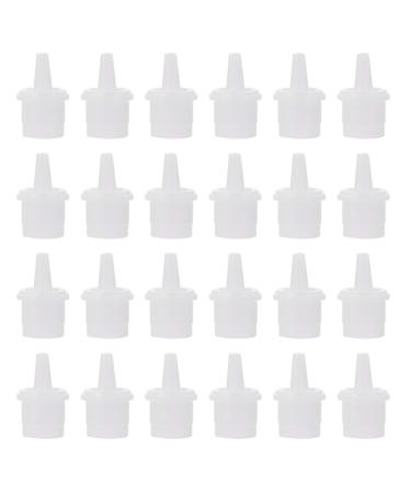 100pcs eyelash glue inner mouth glue for eyelash extensions eyelashes with glue false eyelash glue nozzle eyelash extension glue top Glue Replacement Cap Adhesive Universal white