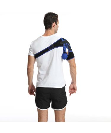 Shoulder Support - Rotator Cuff Brace Soft and Adjustable | Rotator Cuff Brace Reduce Swelling for Sports Protection Basketball Tennis Athlete - Buy Online on GoSupps.com