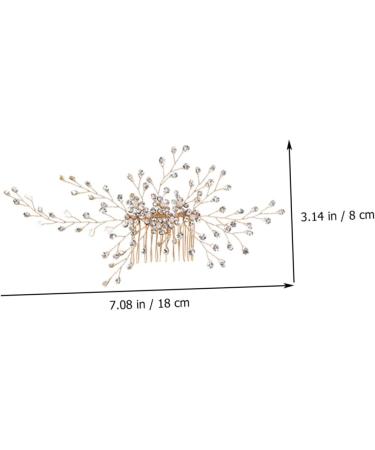 minkissy 4 Sets bridal headwear Crystal Side Bridal Comb Wedding Bridal Hairpin bridal hair for wedding rhinestone hair accessories Wedding Hair Pin Hair Comb rhinestones clip Diamond bride - Buy Online on GoSupps.com