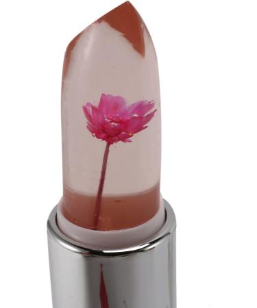 Beauty Flower Crystal Jelly Lipstick Temperature Change Color Lip Balm - Buy Online on GoSupps.com