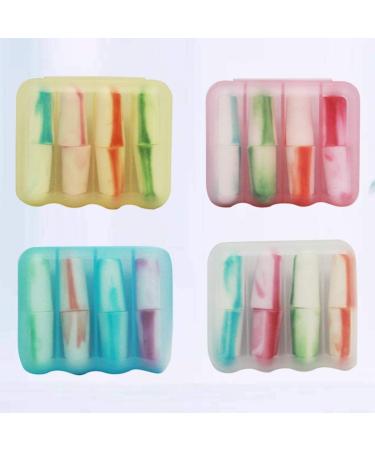 EXCEART 4 Pcs Reusable Earplugs - Noise Cancelling Sound Blocking Perfect for Bathing Shooting & Travel - Buy Online on GoSupps.com