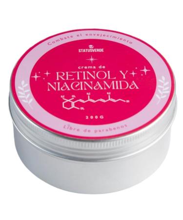 Natural moisturizing body cream with RETINOL and NIACINAMIDE to combat acne skin texture cloth wrinkles keratosis and redness