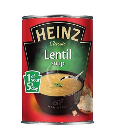 HEINZ Heinz Classic Lens Soup 400g (Pack of 4)