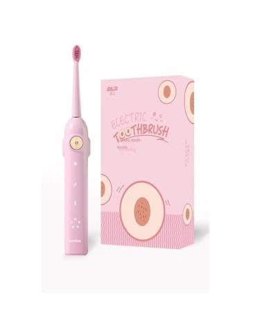 BAIR K9 Children's Electric Toothbrush Rechargeable Children's Soft Hair Automatic Sonic Electric Toothbrush. (32-33 34-35 36-37 38-39 40-41 42-43 44-45 46-47 : Peach You Like)