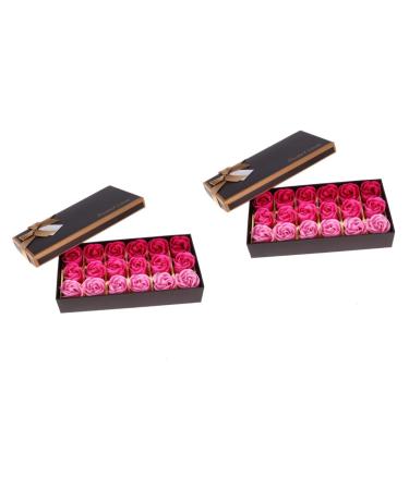 Angoily 36 Pcs Rose Petals for Bath Mothers Day Favors Mothers Day Outfits for Women Artificial Flowers Soap Petals Soap Rose Soap Flower mediumx2pcs As Shownx2pcs