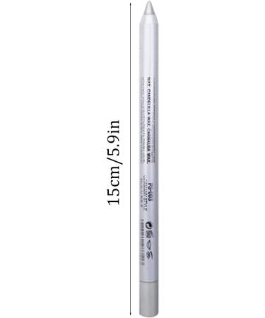High Pigment Eyeshadow | Waterproof Colorful Quick Dry Eyeshadow | Quick Dry Eye Cosmetics with High Pigment Long-Lasting Makeup for Travel Daily Life Pochy White - Buy Online on GoSupps.com