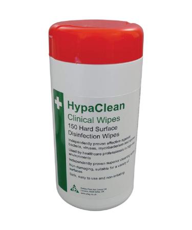 HypaClean Disinfectant Wipes - 70 percent Alcohol (Tub of 150) Clinical (150)