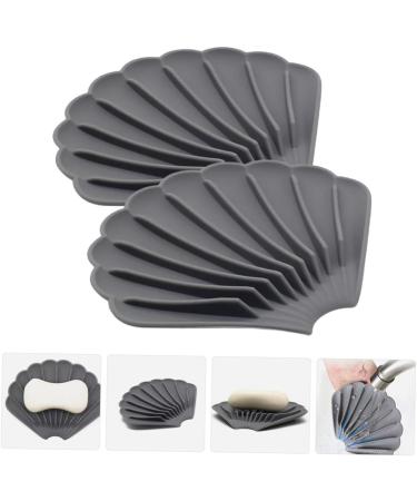 Ciieeo 8 Pcs Soap Box Toilet Stand Soap Stand Silicone Container Soap Drain Holder Soap Drainer Dish Jabonera for Bar Soap Sponge Soap Shower Non-slip Sponge Holder - Buy Online on GoSupps.com